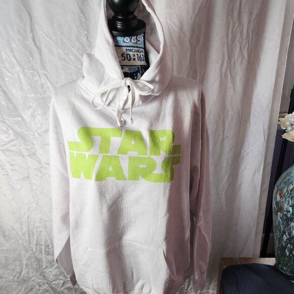 Star Wars The Empire Strikes Back green Logo back poster hoodie. - Picture 1 of 3